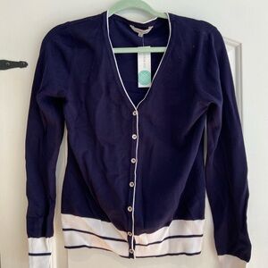 41 Hawthorn Navy Blue Cardigan Sweater